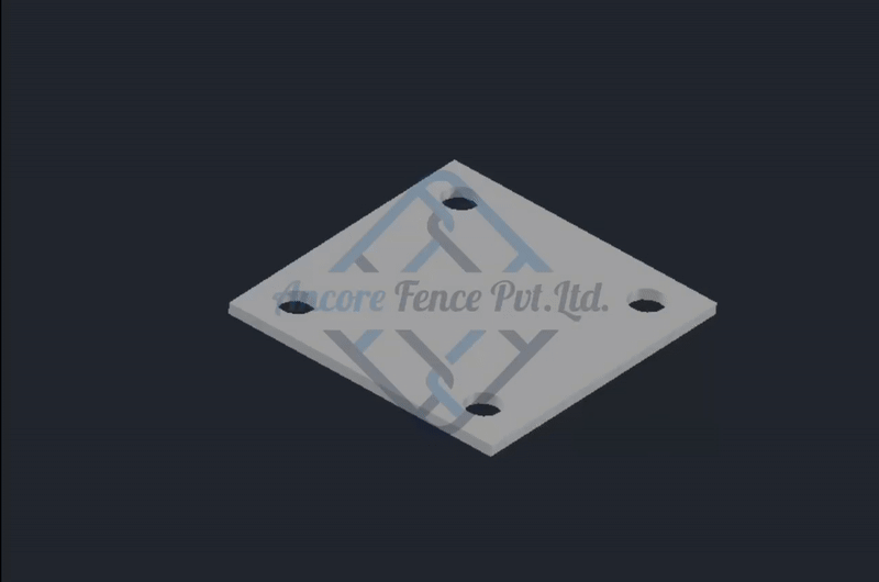 Flange Plate Squar